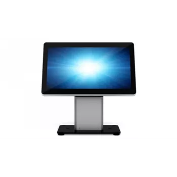 Elo plāns Pašapkalpošanās Letes Statīvs - Statīvs - paredzēts POS terminālim - Melns/Sudrabains - piemērots Elo 1502L, 2002L, 2202L, 2402L, 2702L, I-Series ESY15i2, ESY15i5, ESY22i2, ESY22i5 (E514693)