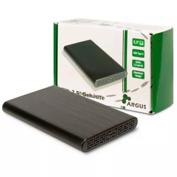 HDD korpuss Inter-Tech 88884122 Melns 2.5 collu