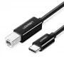 Ugreen 50446 USB kabelis USB 2.0 2 m USB C Mini-USB B Melns