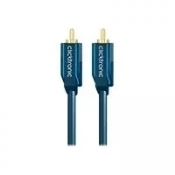 Audio kabelis (RCA spraudnis/RCA spraudnis), 50 Ohm - 2,0 m RCA-koaksiālais kabelis dinamiskai audio skaņai - Audio kabelis (RCA spraudnis/RCA spraudnis), 75 Ohm