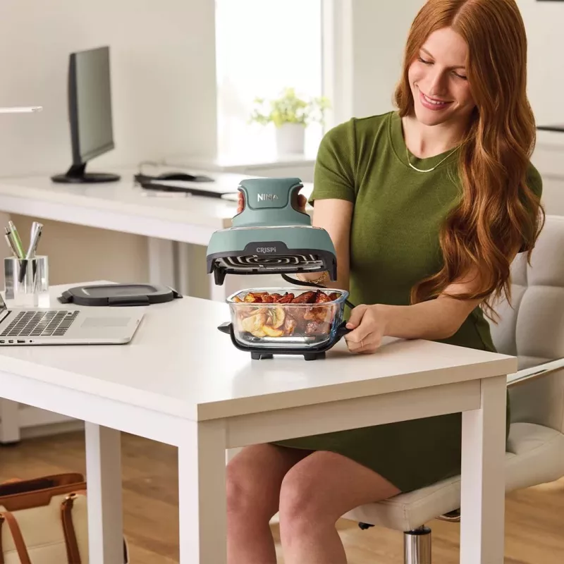 Karstā gaisa fritieris Ninja CRISPi Single 3,8 L 1700 W pelēks