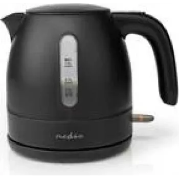 Nedis KAWK300EBK - 1 l - 2150 W - Melns - Plastmasa - Ūdens līmeņa indikators - bezvadu (KAWK300EBK)