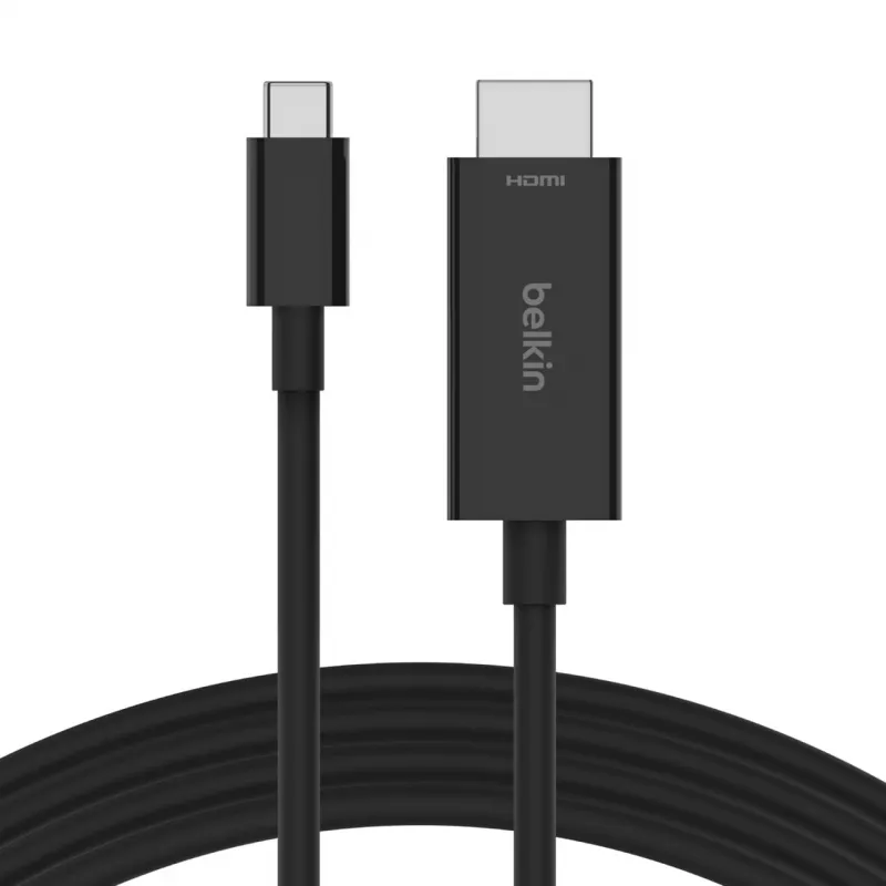 USB Type-C HDMI kabelis Belkin AVC012bt2MBK 2m melns