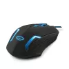 Esperanza MX205 FIGHTER - Pele - USB - Zila - Hiiri - Optiskā - 6 pogas - Melna