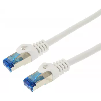 Tīkla kabelis LOGON TCR55SS003W Cat5e SF/UTP (S-FTP) Balts 0,3 m RJ-45–RJ-45