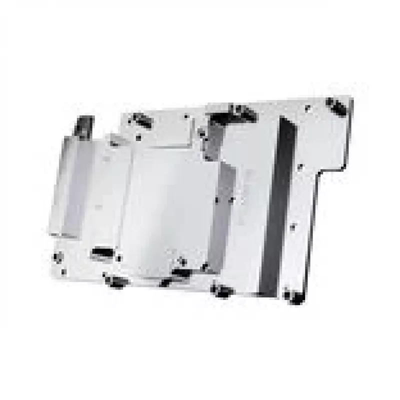 Aizmugurējā plāksne Alphacool 10261 Alumīnijs Hroms Varš Melna 95,7 mm