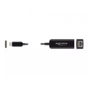 Adapter USB Type-C male to 2.5 Gigabit LAN kompakts DeLOCK 66645