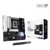 Mātesplate ASRock B860M Pro RS WiFi — Intel B860, LGA 1851, micro ATX, DDR5, 4 DIMM, 3x M.2, 2.5Gb LAN, Wi‑Fi, Bluetooth