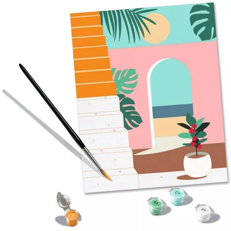 Krāsošanas komplekts Ravensburger CreArt Holiday Mode – radošs komplekts krāsošanai (modelis 25524)