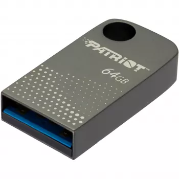 USB zibatmiņa PATRIOT Tab300 64 GB USB Type-A 3.2 Gen 1, sudraba krāsa, 120 MB/s