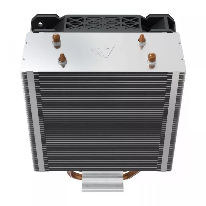Heatsink SAVIO SAVGCOFROSTX2 120 mm Melns, 2 heat pipes, 800–1800 RPM, 4‑pin