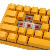 Ducky One 3 dzeltena SF tastatūra spēlēm USB QWERTY ASV angļu valoda