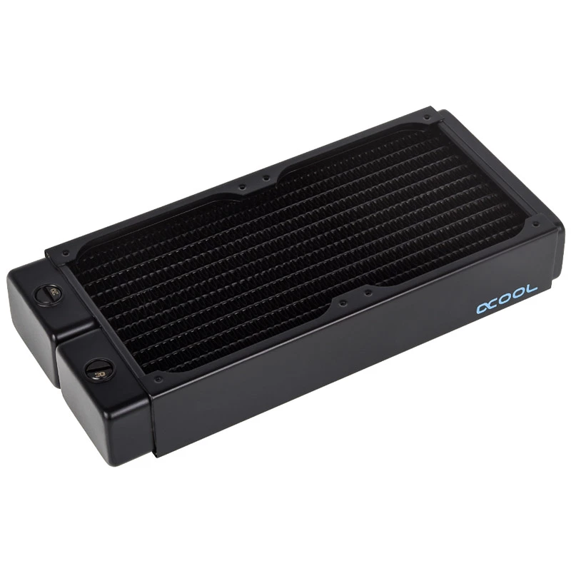 Alphacool 11992 - ūdens bloks - Acetal - akrils - Alumīnijs - Misiņš - Varš - Niķelis - Nerūsējošais tērauds - Melns - Caurspīdīgs - 1/4 - 60 °C - 0,8 bar (11992)
