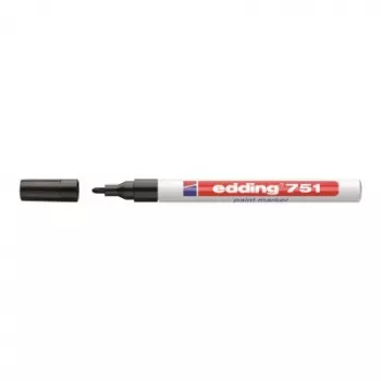 Marker Edding 751 Melns