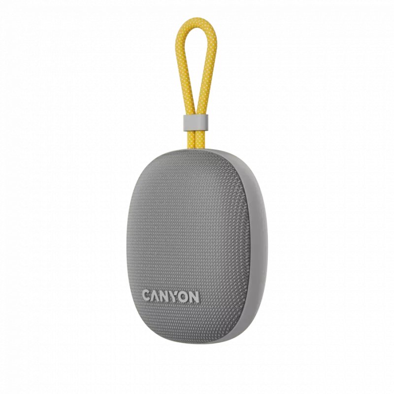 Canyon OnMove 12 - portatīvais Bluetooth v5.3 skaļrunis - 5W - TWS - IPX7 - 12 stundas - USB-C uzlāde