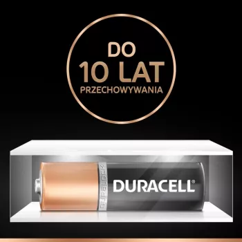 Duracell Plus AA/LR6 alkaline batteries, 4 pack