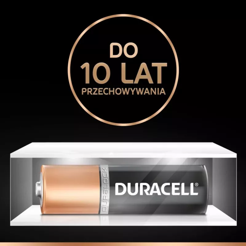 Duracell Plus AA/LR6 alkaline batteries, 4 pack