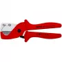 Knipex 90 25 185 - Cauruļu griezējs - Tērauds - Plastmasa - Sarkans - 1,2 cm - 18,5 cm (90 25 185)