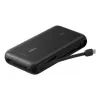 Pārnēsājams ārējais akumulators Belkin GAMING POWERBANK 20000mAh ar integrētu USB-C kabeli 30W