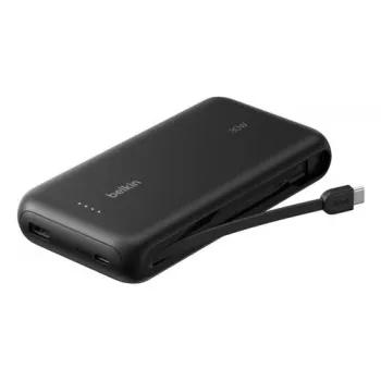Pārnēsājams ārējais akumulators Belkin GAMING POWERBANK 20000mAh ar integrētu USB-C kabeli 30W