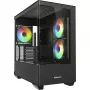 Datora korpuss Sharkoon Elite Shark CM100 Tower Micro-ATX, bez PSU, melns