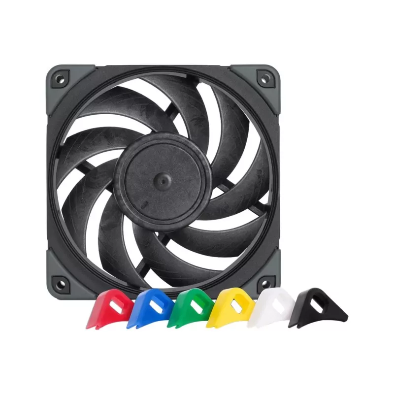 Noctua NF-A12x25 PWM 120mm korpusa ventilators melns