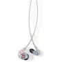 Shure SE535 austiņas, vadu, iekšauss, skatuves/studijas, caurspīdīgas
