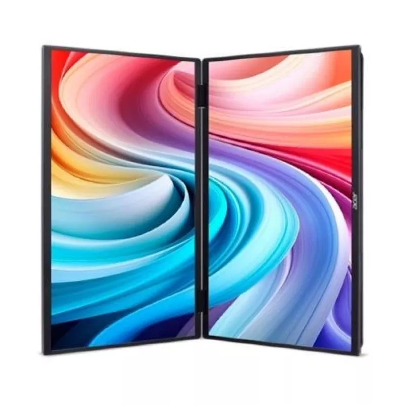 Pārnēsājams monitors Acer PD163QT 15.6 collu FHD 1920x1080 IPS 8 ms USB-C Melns VESA 75x75