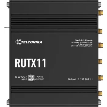 Maršrutētājs Teltonika RUTX11 Wireless 2.4GHz 802.11ac
