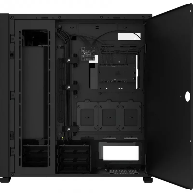 PC korpuss Corsair iCUE 7000X RGB Full Tower melns
