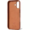 Mujjo Full Leather Case MagSafe vāciņš priekš iPhone 17 Brown