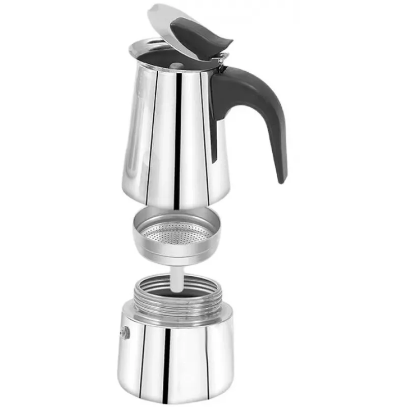 Pod kafijas automāts Maestro MR1660-200 (manuāls) — 0,2 L, hroms