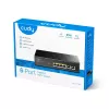 Tīkla slēdzis Cudy GS1006P Nevadāms Gigabit Ethernet 6-portu PoE, 12 Gbit/s, 2048 MAC, Melns