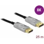DisplayPort kabelis DeLOCK 85888 25 m Melns