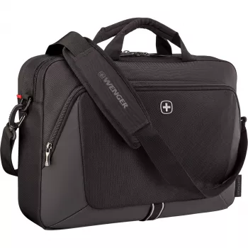 Portfelis Wenger XE 16 melns portatīvajiem datoriem līdz 40,6 cm (16 collām)