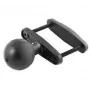 RAM Mounts RAM 3 Max Width Clamp Base ar D izmēra 2,25 collu diametra lodi (RAM-D-247U-3)