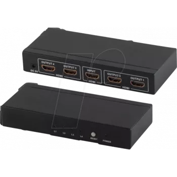 HDMI video sadalītājs ShiverPeaks SP05-03004 4x HDMI 3840x2160
