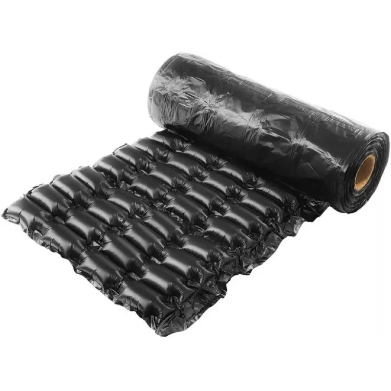 Air cushion film roll Bublaki B4025, 4 rows, 40 x 25 cm, 300 m, Melns