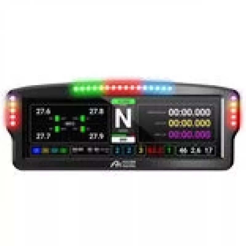 Ascher Racing panelis, 7,85” collu LCD skārienjūtīgais ekrāns, 26 RGB gaismas diodes – melns (76080089)