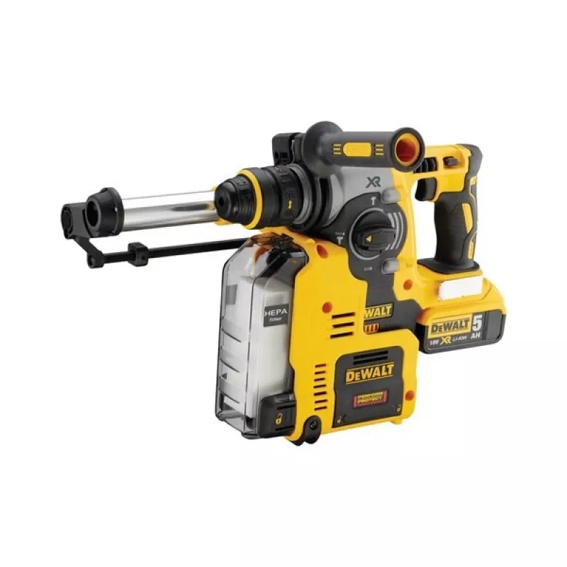 DeWALT akumulatora kombinētais āmurs DCH275P2, 18 volti, rotācijas āmurs 1100 apgr./min SDS Plus
