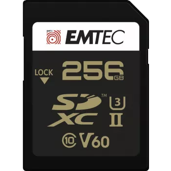 Emtec 256GB SDXC UHS-II atmiņas karte ECMSD256GUHS2V60