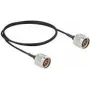 Antenas kabelis N spraudnis uz N spraudni LMR/CFD100 1 m DeLOCK