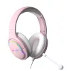 Austiņas Subsonic Spectra LED spēļu austiņas Sweety Pink