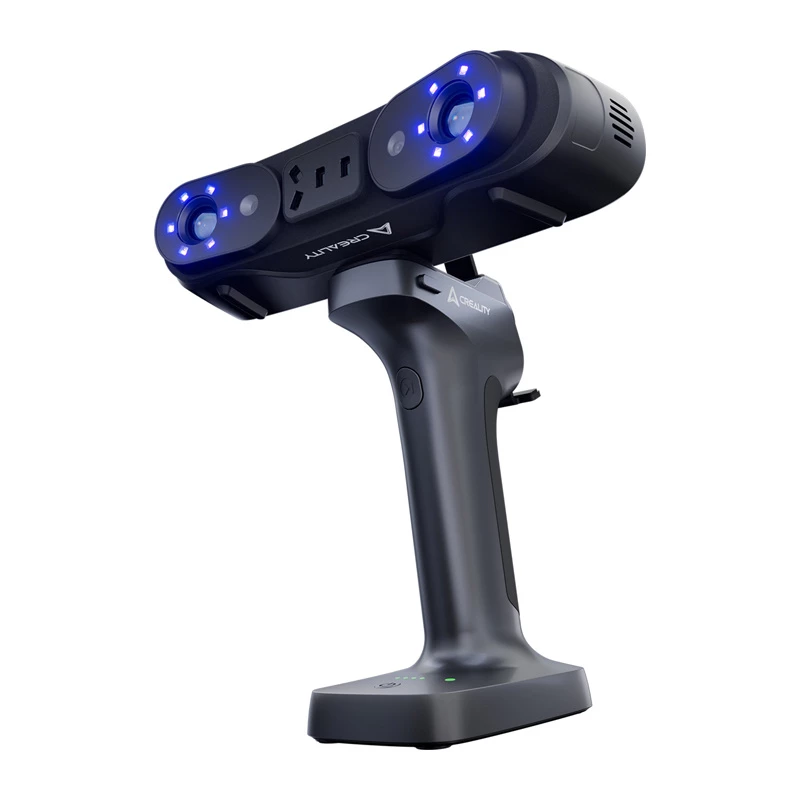 3D skeneris Creality Sermoon X1 — precizitāte 0,02 mm, Wi‑Fi 6, 34 lāzeri, NIR, melns