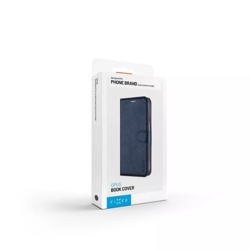 Fixed Opus | Grāmatas vāciņš | Samsung | Galaxy A36 5G/A56 5G | Āda | Zils