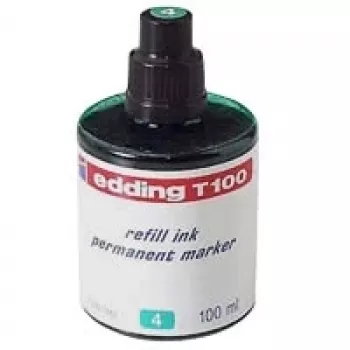Marķiera uzpilde Edding T 100 Zaļa 100 ml 1 gab.