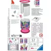 3D Puzzle Organizer Ravensburger Utensilo Barbie — modelis 11585, tematiska 3D dekoratīva glabātuve