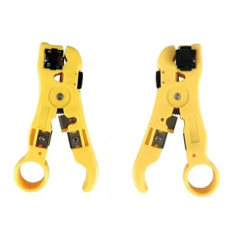 Lanview LVN125455 kabeļu presēšanas knaibles un noņemšanas instruments Dzeltens