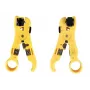Lanview LVN125455 kabeļu presēšanas knaibles un noņemšanas instruments Dzeltens