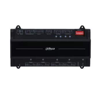 Security door controller DAHUA ASC2202B-D — 2-door bare controller, 12 V, 1,4 A, RS-485, 210 × 50 × 106 mm
